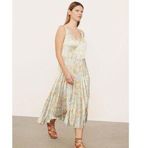 NWT Vince Lotus pleated slip dress